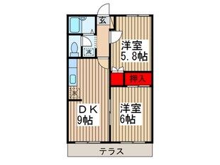 グランハイム清水の物件間取画像